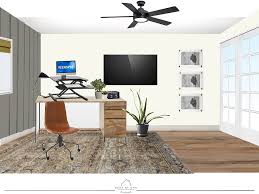 See more ideas about workout rooms, workout room home, at home gym. Modern And Masculine Home Office And Gym Design Home By Kmb