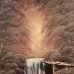 Bob Ross Sepia Waterfall event image