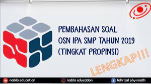 Maybe you would like to learn more about one of these? Pembahasan Lengkap Soal Osn Ipa Smp Tahun 2019 Tingkat Propinsi Bagian Fisika Youtube