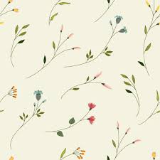 Bed linens, curtains, tablecloths, towels, bedspreads, etc. Flowers Branches Vector Seamless Pattern Vector Flower Free Download Vector Background Pattern Vector Flowers Floral Pattern Vector