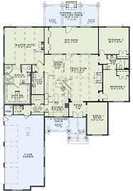 House Plan 110 00980 Craftsman Plan 3 307 Square Feet 3 Bedrooms 2 5 Bathrooms In 2021 Dream House Plans Ranch House Floor Plans