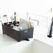 Egouttoir Design Noir Autour De L Evier Rangement Cuisine Egouttoir Vaisselle Egouttoir Design Vaisselle Design