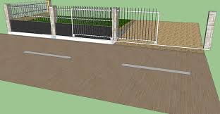 60+ model pagar rumah minimalis terbaru (besi, batu alam dan kayu) ☀ contoh desain pagar rumah minimalis modern dengan gaya klasik dan cantik baik model geser maupun dorong. Pagar Minimalis Murah Simple 3d Model