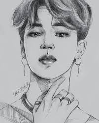 Kris Auf Instagram Jimin Chimchim Art Artist Arte Artwork Bts Kpop Kpopfanart Kpopart Draw Drawing Bangtanbo Bts Drawings Kpop Drawings Drawings