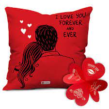 While you really can't go wrong with the classic flowers and candy combo, you might want to browse our list of. Buy Indigifts Valentine Gift For Girlfriend I Love You Forever Quote Red Cushion Filler 12x12 Inches With Cover Valentine Gifts For Girlfriend Boyfriend Husband Wife Birthday Gift Love Gifts Online At