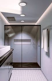 Porta De Box Fume Em Banheiro Branco Home Decor Bathroom Bath