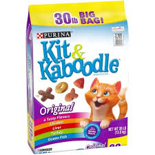Purina Kit Kaboodle Dry Cat Food Original 30lb Bag Dry Cat Food Purina Cat Food