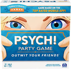 Politics is a hot topic. Amazon Com Psych Party Game Create Fake Answers To Real Trivia Questions Board Game Ages 12 Up Everything Else