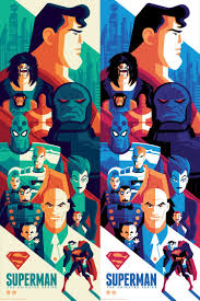 Strongstuff Superman The Animated Series Dc Comics Art Batman The Animated Series Superman The Animated Series