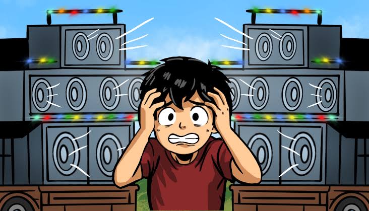 ilustrasi sound horeg