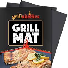 How to prevent chicken from sticking to the grill. Amazon Com Grillaholics Grill Mat Set Of 2 Heavy Duty Bbq Grill Mats Non Stick Reusable And Easy To Clean Barbecue Grilling Accessories Lifetime Manufacturers Warranty Patio Lawn Garden