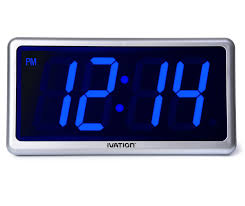 Robot Check Led Wall Clock Led Clock Dimmable Led