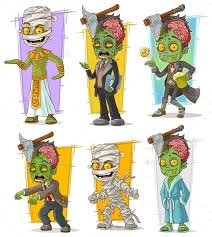 Recently we mainers who love these cartoons got an exciting tease from the o'chang comics facebook page. Cartoon Zombie Mummy Monster Character Vector Set Cartoon Character Clipart Zombie Cartoon Monster Characters