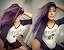 Faded Purple Hair To Brown