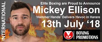 Mickey 'Hammer Hands' Ellison Delivers Havoc in Harare (Zimbabwe)