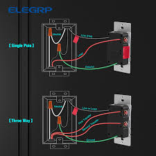 Leviton wiring diagram is the best ebook you want. Elegrp Digital Dimmer Light Switch For 300w Dimmable Led Cfl Lights And 600w Incandescent Halogen Single Pole 3 Way Led Slide Dimmer Light Switch Wall Plate Included Ul Listed 1 Pack Matte Black Amazon Com Industrial