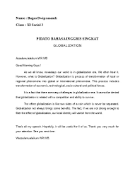Maybe you would like to learn more about one of these? Pidato Bahasa Inggris Singkat Docx
