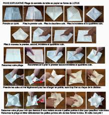 Une serviette de table pliée de manière élégante peut donner une apparence chic à votre table et la technique est assez facile à apprendre. Pliage De Serviette De Table En Forme De Lotus Realiser Lotus Avec Une Serviette En Papier L Art Du Pliage De Serviettes De Table Decoration De Table Recettes De Cuisine Et Traditions