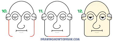 How To Draw Old Man S Face Head From The Word Eyes In Easy Step By Word Cartoons Tutorial For Kids How To Draw Step By Step Drawing Tutorials Easy drawings for kids and how they help develop their creativity and imagination.