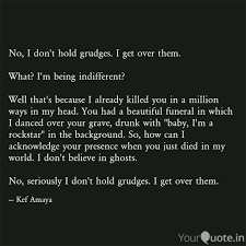Best Grudges Quotes Status Shayari Poetry Thoughts Yourquote