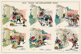 3 it seemed to them that he burned like a spark on a live coal. The Katzenjammer Kids Wikipedia