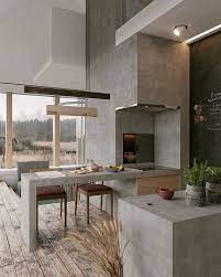 Kitchen Minimalism Interior Modern House Design House Interior