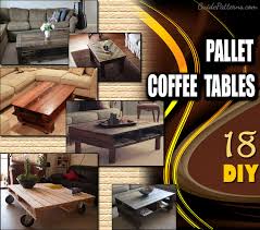 I decided to make a coffee table from mine. 18 Diy Pallet Coffee Tables Guide Patterns