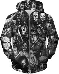 Horror Movie Monsters Hoodie Monster Hoodie Horror Hoodie Horror Tshirts