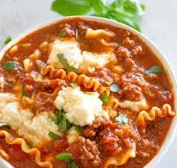 Lasagna Soup