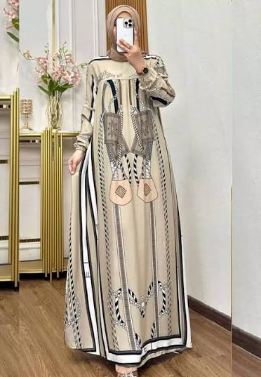 Batik Wanita Long Dress - Batik