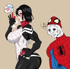 marvel, marvel comics, spider-man (series), cindy moon, peter parker -  R-34.XYZ