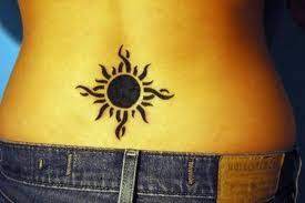 Tribal Sun Tattoos And Tribal Sun Tattoo Meanings Tribal Sun Tattoo Ideas Sun Tattoos Lower Back Tattoos Sun Tattoo Designs