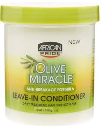 African Pride Olive Miracle Anti Breakage Leave In Conditioner By Olive Miracle Conditioner Textured Hair Olive Miracle Natural Hair Loss Treatment Diy Hair Loss Treatment