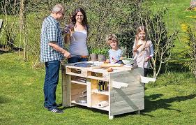 Paletten Grillwagen Grilltisch Grill Bauen Grillwagen