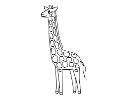 Dibujos De Jirafas Para Colorear