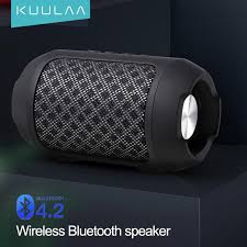 Magic button allows for easy control of play, pause and skip tracks. Kuulaa Bluetooth Speaker Portable Wireless Loudspeakers For Phone Computer Stereo Music Surround Waterproof Outdoor Speakers Box Buy At A Low Prices On Joom E Commerce Platform