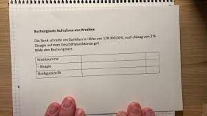 Darlehen und finanzhilfen für die vom kriege und seinen konsequenzen betroffenen. Buchungssatz Aufnahme Von Krediten Youtube