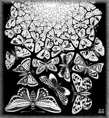 Butterflies, 1950 - M.C. Escher - WikiArt.org