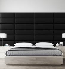 Tete de lit 70 cm rebecca blanche. Lit Capitonne Noir Panneau Tete De Lit Vant