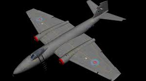 Canberra Pr9 3d Model 3d Model Aircraft Model