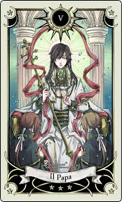 The hierophant card in the future position is a powerful placement. Tarot Card 5 The Hierophant By Rann Poisoncage On Deviantart