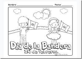 Las banderas de los años 1825 y de 1826: Bandera De Mexico Para Colorear Jugar Y Colorear