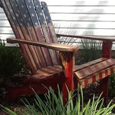 Sold American Flag Adirondack Chair By Market57 On Etsy Adirondack Chair Blue Adirondack Chair Outdoor Decor