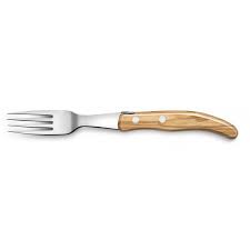 Fourchette A Steak Berlingot Manche Bois Claude Dozorme