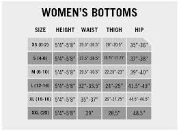 Nike Leggings Size Chart