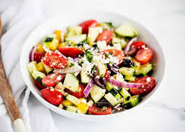 Easy Greek Salad With Homemade Dressing I Heart Naptime Recipe Greek Salad Easy Greek Salad Recipe Greek Recipes