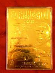 The exact value of a fleer mark mcgwire 23 karat gold baseball card would actually be dependent upon a number of factors. Dale Earnhardt 3 Card 23 Karat Gold 1996 Serial Numbered By The Score Board Ebay