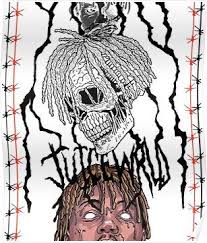 Juice wrld fan art, juice wrld fanart, red blue, juice wrld broken heart 999 logo, juice wrld portrait. Pin On Music