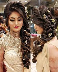 Hm Reception Bride Makeup Anusha Makeovers Team Hair Do By Hm Artistryteam Pakistani Bridal Makeup Hairstyles Engagement Hairstyles Bridal Hair Updo