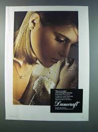1981 Danecraft Golden Roses Jewelry Ad
